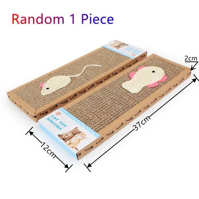 37*12cm Cat Scratching Board Mat Scraper Claw Paw Toys For Cat Scratcher Equipment Kitten Product Abreaction Furniture Protector TRENDYPET'S ZONE