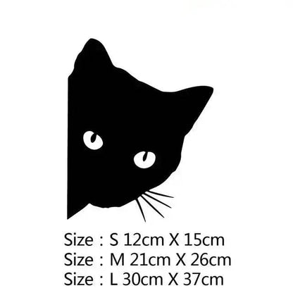 #4 Cute Cat Car Stickers Wrap Vinyl Cars Window Body Decoration to cover scratches Motorcycle Decal Stickers - Trendypet's Zone