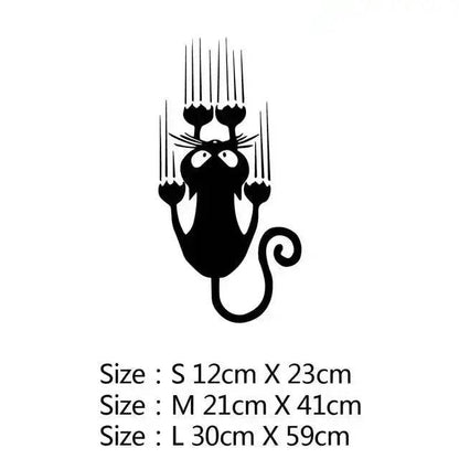 #8 Cute Cat Car Stickers Wrap Vinyl Cars Window Body Decoration to cover scratches Motorcycle Decal Stickers - Trendypet's Zone