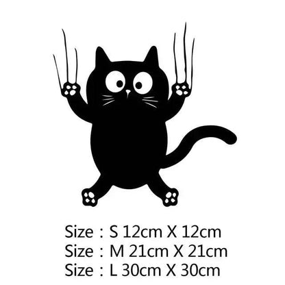 #9 Cute Cat Car Stickers Wrap Vinyl Cars Window Body Decoration to cover scratches Motorcycle Decal Stickers - Trendypet's Zone