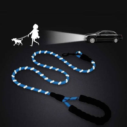 Blue 150/200/300cm Strong Pet Reflective Leash For Big Small Medium Large Dog Drag Pull Tow TRENDYPET'S ZONE