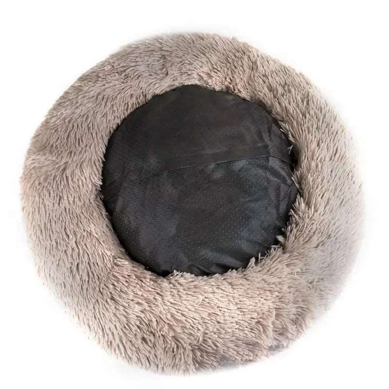 Dark Cyan Detachable Dog & Cat Bed With Zipper Round Mat Thicken Plush TRENDYPET'S ZONE