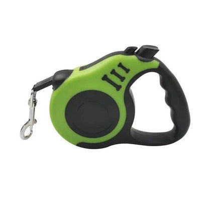 Green Dog Leash 3m 5m Durable Leash Automatic Retractable Nylon Cat Lead Extension Puppy Walking Running Lead Roulette For Dog TRENDYPET'S ZONE