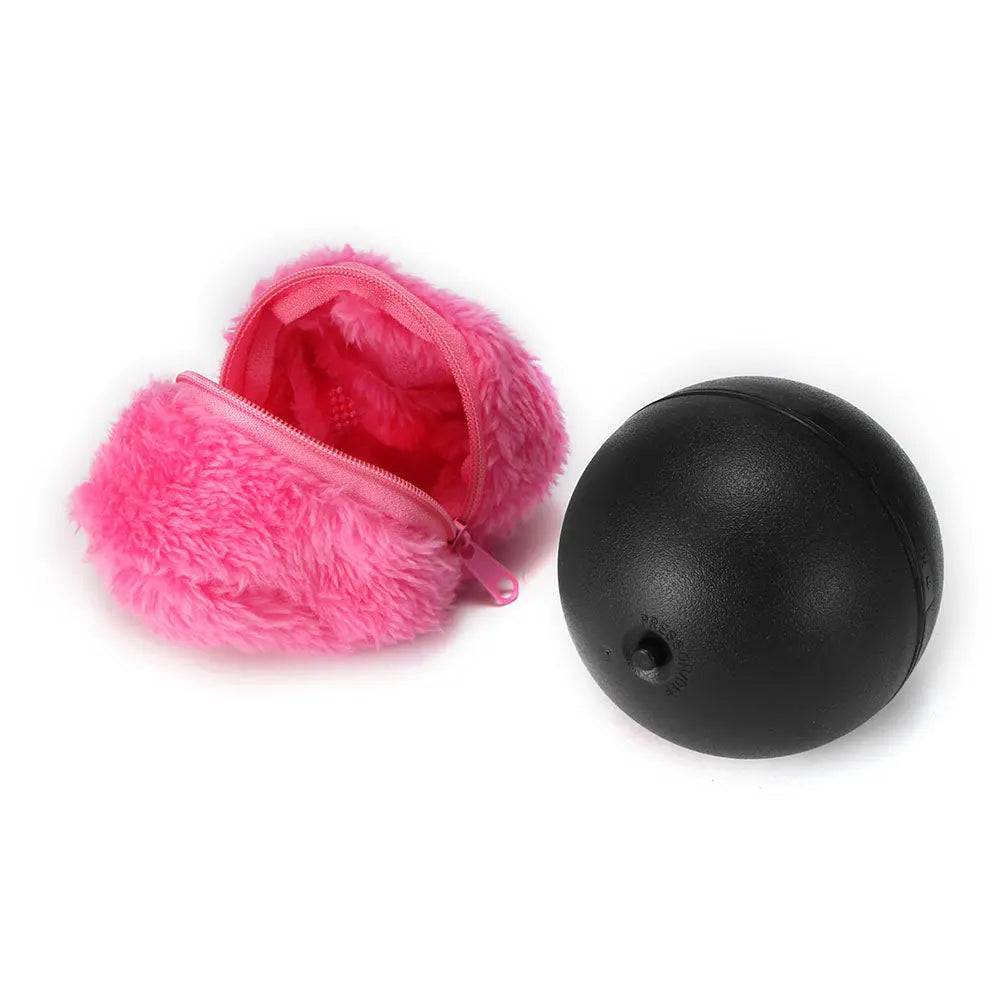 Magic Roller Ball Toy Cat Pet Toy Interactive Funny Chew Plush Rolling Ball TRENDYPET'S ZONE