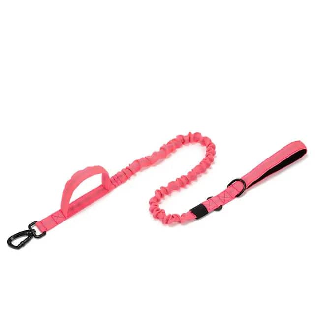 Pink Durable Tactical Dog Collar Leash Set Military Pet Collars Heavy Duty For Medium Large Dogs Training Accessories - Trendypet's Zone