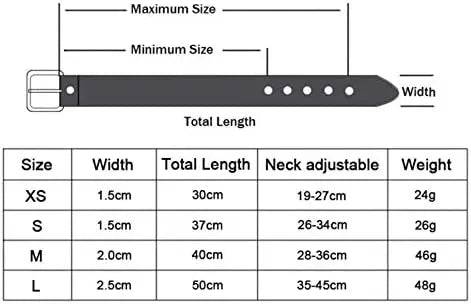 Red Pet Dog Collar Bone Leather Durable Pet Supplies Accessories Neck Strap Collar for Dog Puppy Pug Collars for Small Large Dogs TRENDYPET'S ZONE