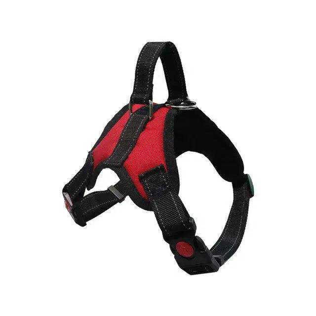 Red Pet Dogs Adjustable Harness Small and Large Dog Harness Vest TRENDYPET'S ZONE