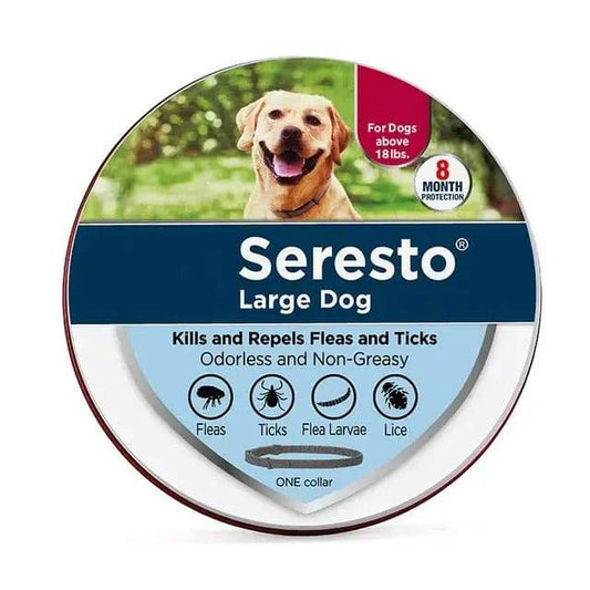 Seresto Large Dog Flea and Tick Collar, 8-Month Flea and Tick Collar for Large Dogs above 18lbs 70cm TRENDYPET'S ZONE