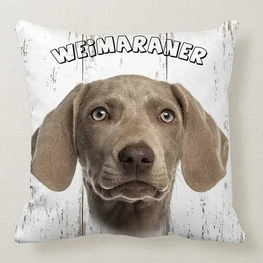 Weimaraner Cute Dog Pillowcase Car Bed Sofa Bedroom Decor Cushion Cover TRENDYPET'S ZONE