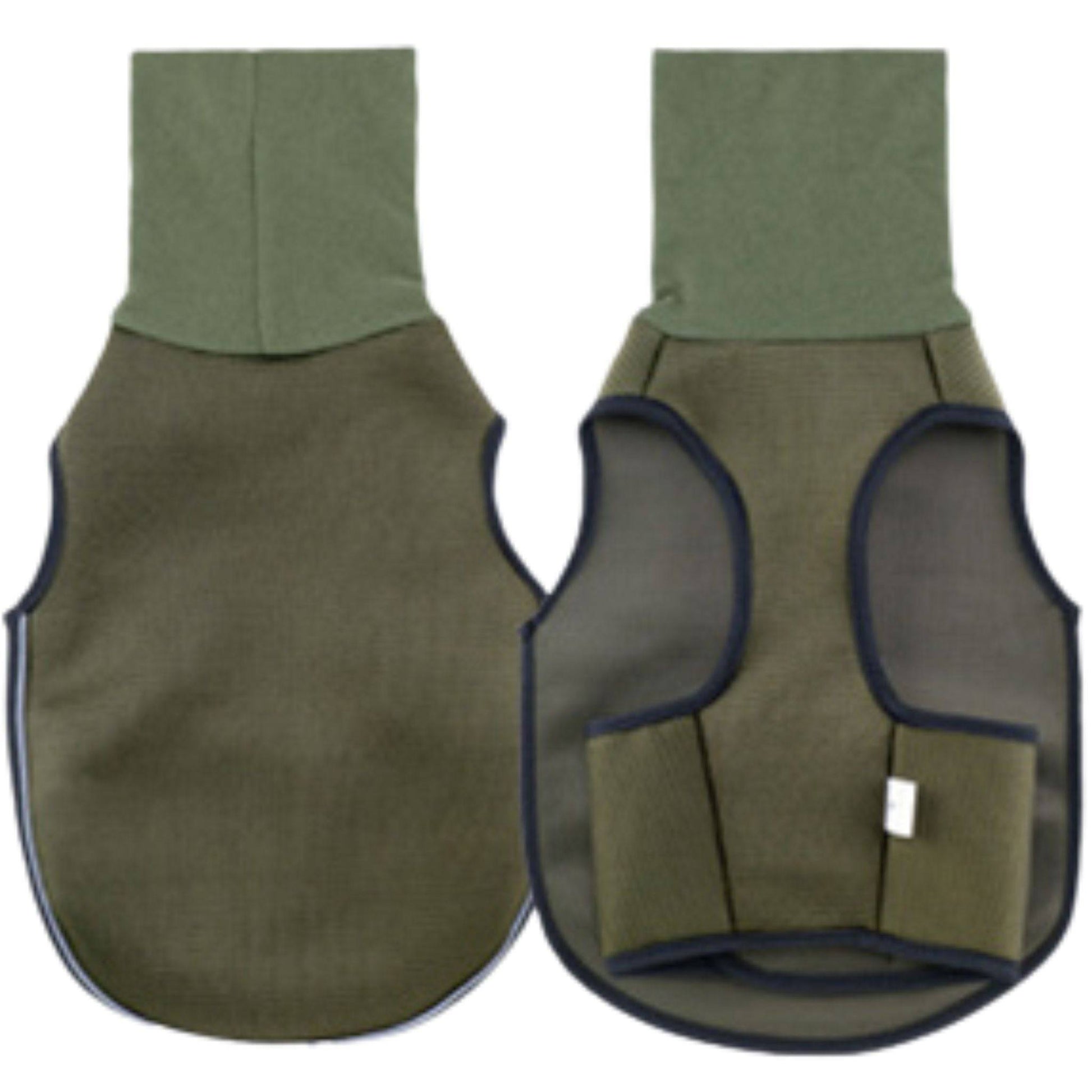 Army Green Dog Anti-Anxiety Vest Calming Jacket with Hoodie TRENDYPET'S ZONE