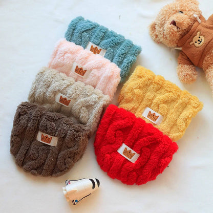 Beige Soft Cozy Autumn Winter Warm Fleece Dog Cat Sweaters TRENDYPET'S ZONE