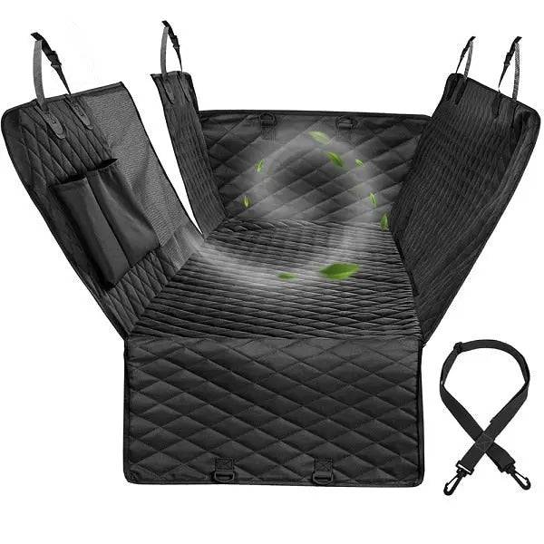 Black Dog Car Seat Cover Waterproof Pet Travel Dog Carrier Hammock Car Rear Back Seat Protector Mat Safety Carrier For Dogs - Trendypet's Zone