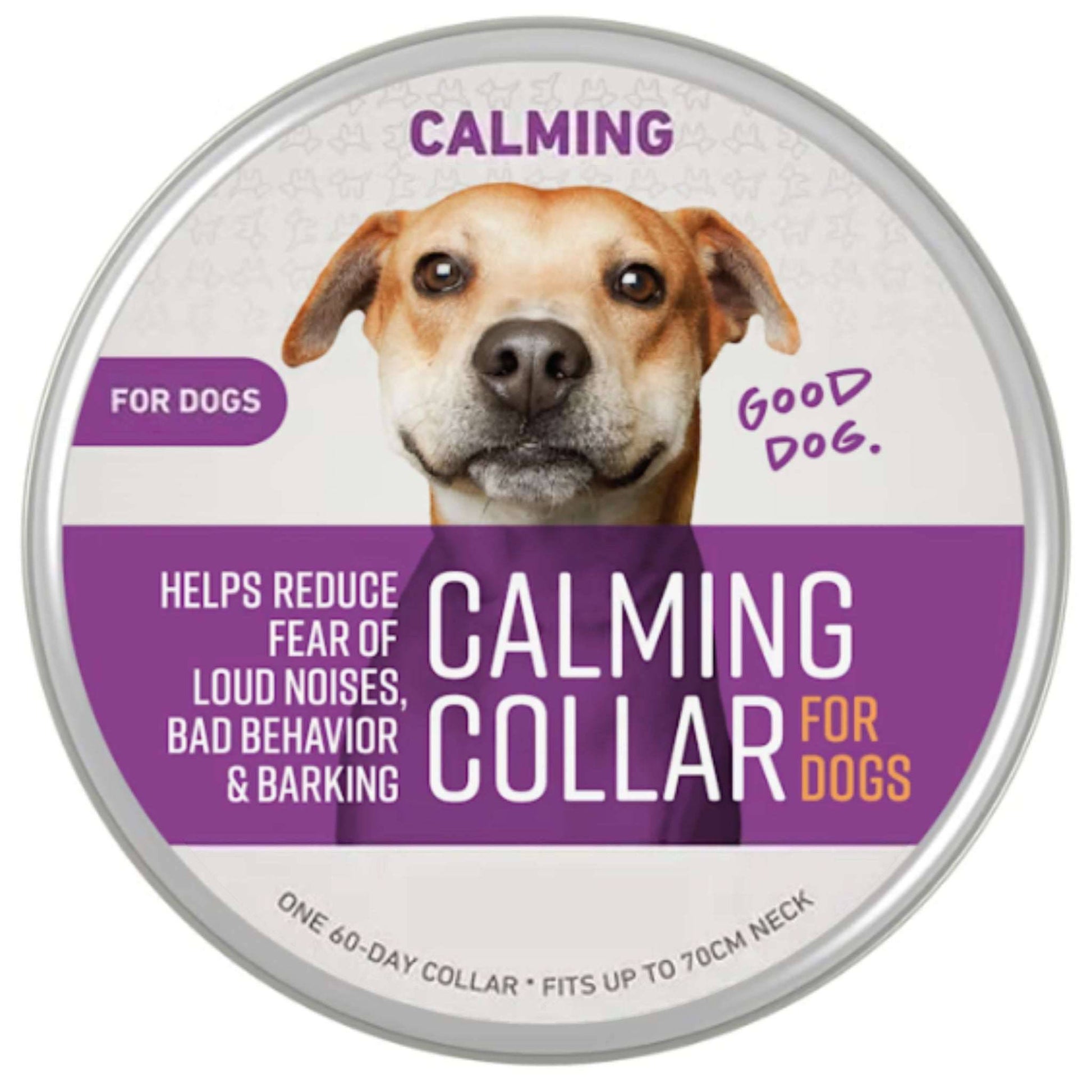 Black Safe Dog Calming Collar 1Pack/60Days Adjustable Anxiety Reduction Pheromone Lasting Natural Calm Pet Collar Boxed OPP Bag - Trendypet's Zone