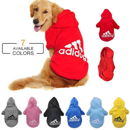 Black Soft Fleece Pet Dog Puppy Hoodies Warm Sweatshirt Pet Costume Jacket TRENDYPET'S ZONE