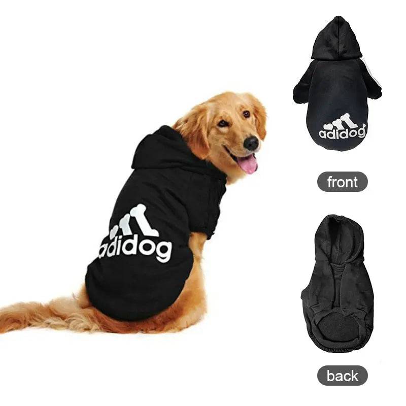 Black Soft Fleece Pet Dog Puppy Hoodies Warm Sweatshirt Pet Costume Jacket TRENDYPET'S ZONE