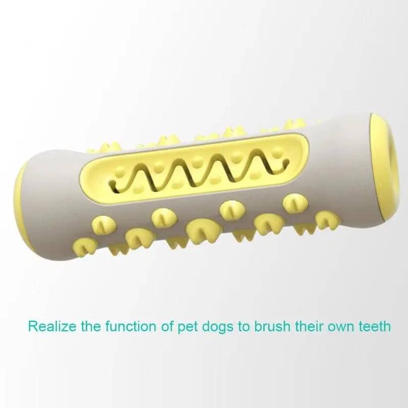 Black Yellow Dog Teeth Grinding Stick Gnawing Teeth Clean Bone Dog Tooth Brush Chewing Gum Pet Toy Dog Bite Resistant Molar Training Grinding TRENDYPET'S ZONE