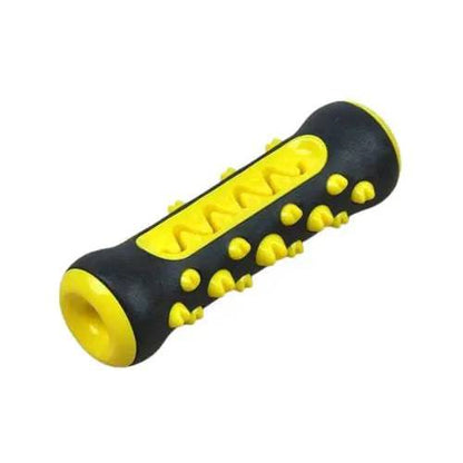 Black Yellow Dog Teeth Grinding Stick Gnawing Teeth Clean Bone Dog Tooth Brush Chewing Gum Pet Toy Dog Bite Resistant Molar Training Grinding TRENDYPET'S ZONE