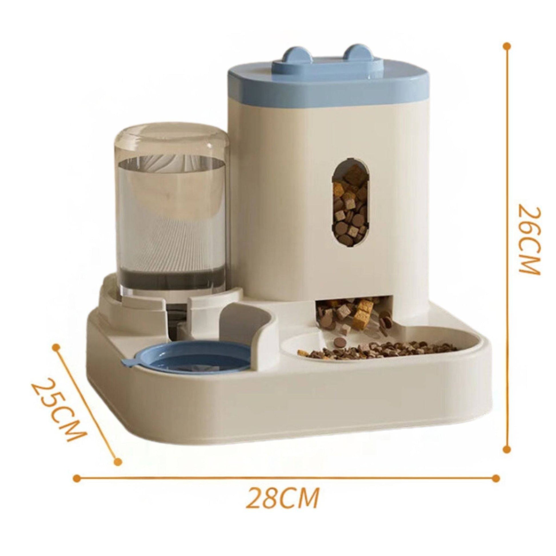 Blue Automatic Feeder Cat Dog 1L Water Fountain Pet Dispenser Container Puppy Pet Kitten Accessories TRENDYPET'S ZONE