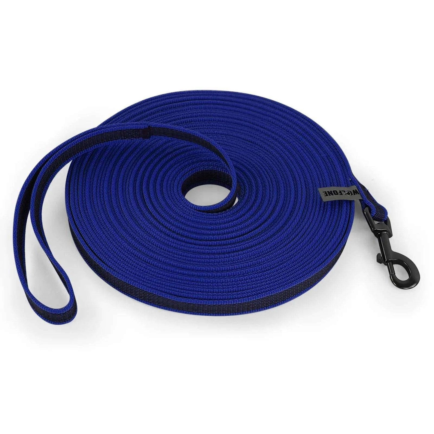 Blue Dog Leash Latex Silk Easy and Convenient Training Big Dual Color TRENDYPET'S ZONE