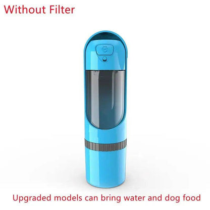 Blue Portable Pet Dog Water Bottle Drinking Bowls For Small Large Dogs - Trendypet's Zone