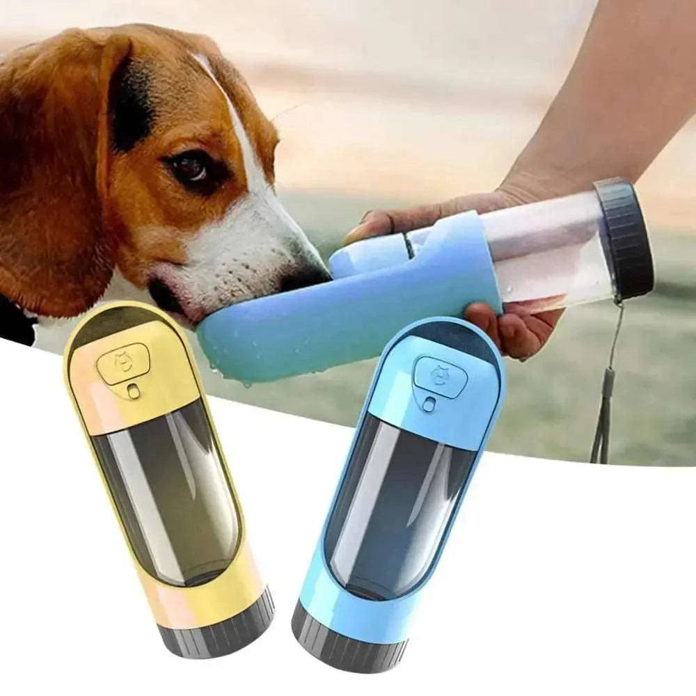 Blue Portable Pet Dog Water Bottle Drinking Bowls For Small Large Dogs - Trendypet's Zone