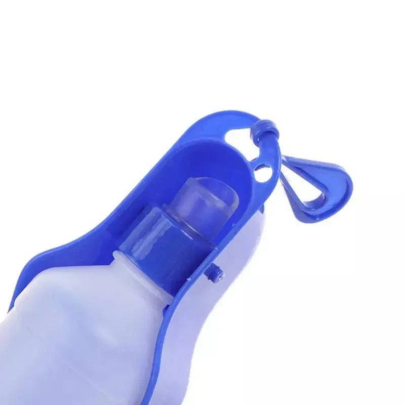 Blue Portable Pet Travel Water Bowl Bottle Feeder Drinking Fountain - Trendypet's Zone