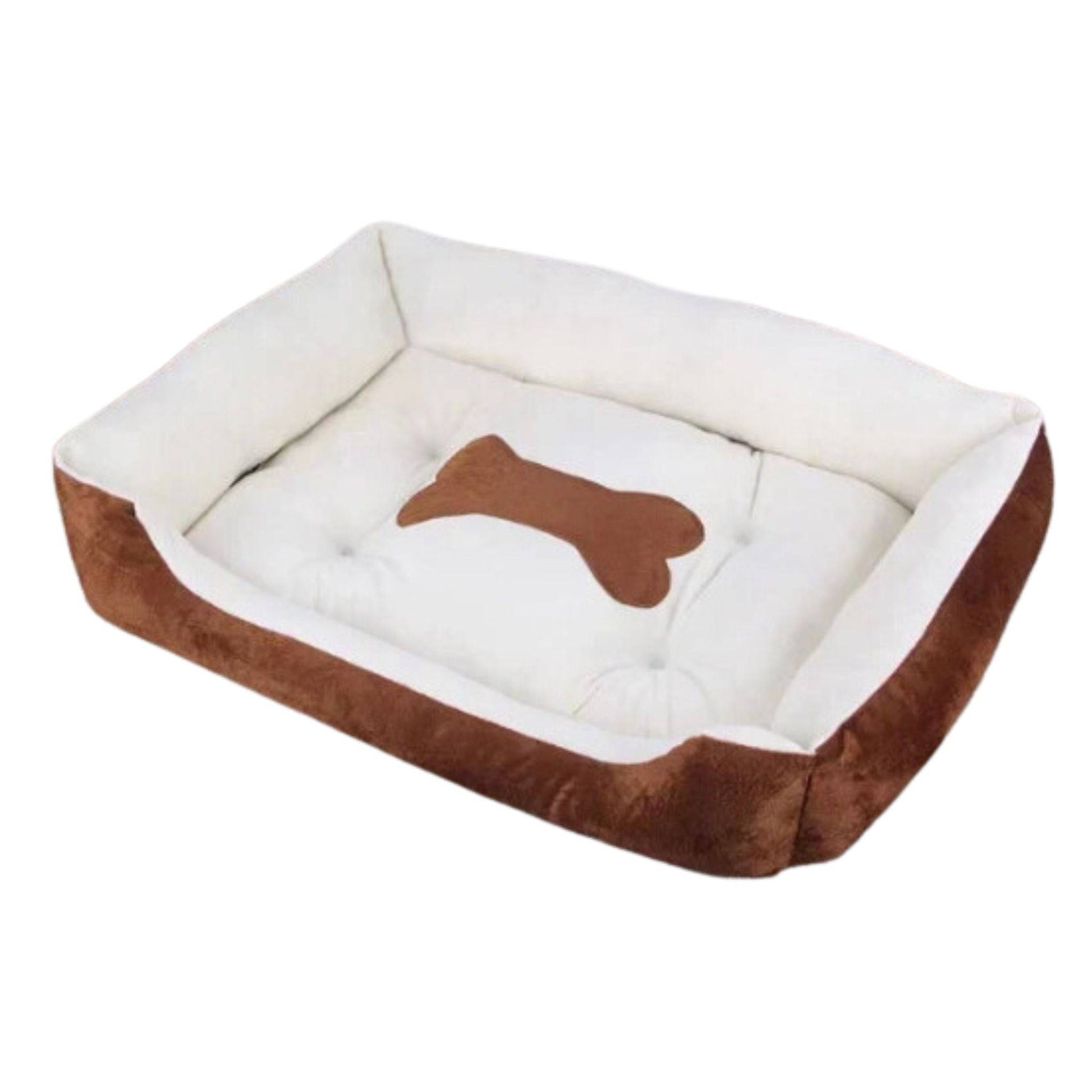 Brown Warm Comfortable Dog Sleeping Sofa Bed Soft PP Cotton Nest For Small Medium Large Dogs Pet Puppy Kennel Basket Mat TRENDYPET'S ZONE