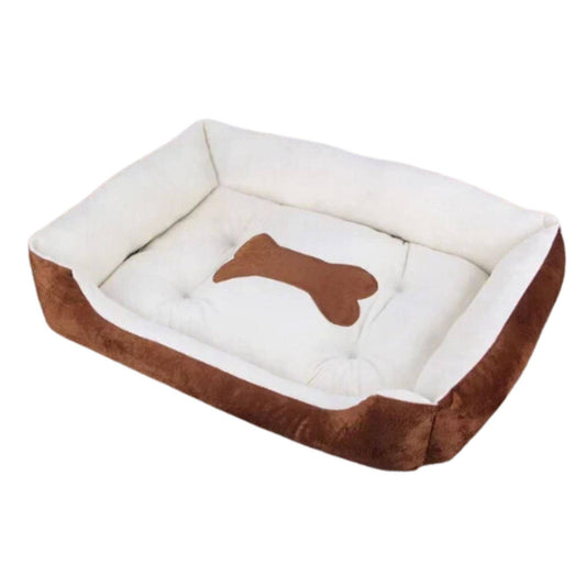 Brown Warm Comfortable Dog Sleeping Sofa Bed Soft PP Cotton Nest For Small Medium Large Dogs Pet Puppy Kennel Basket Mat - Trendypet's Zone