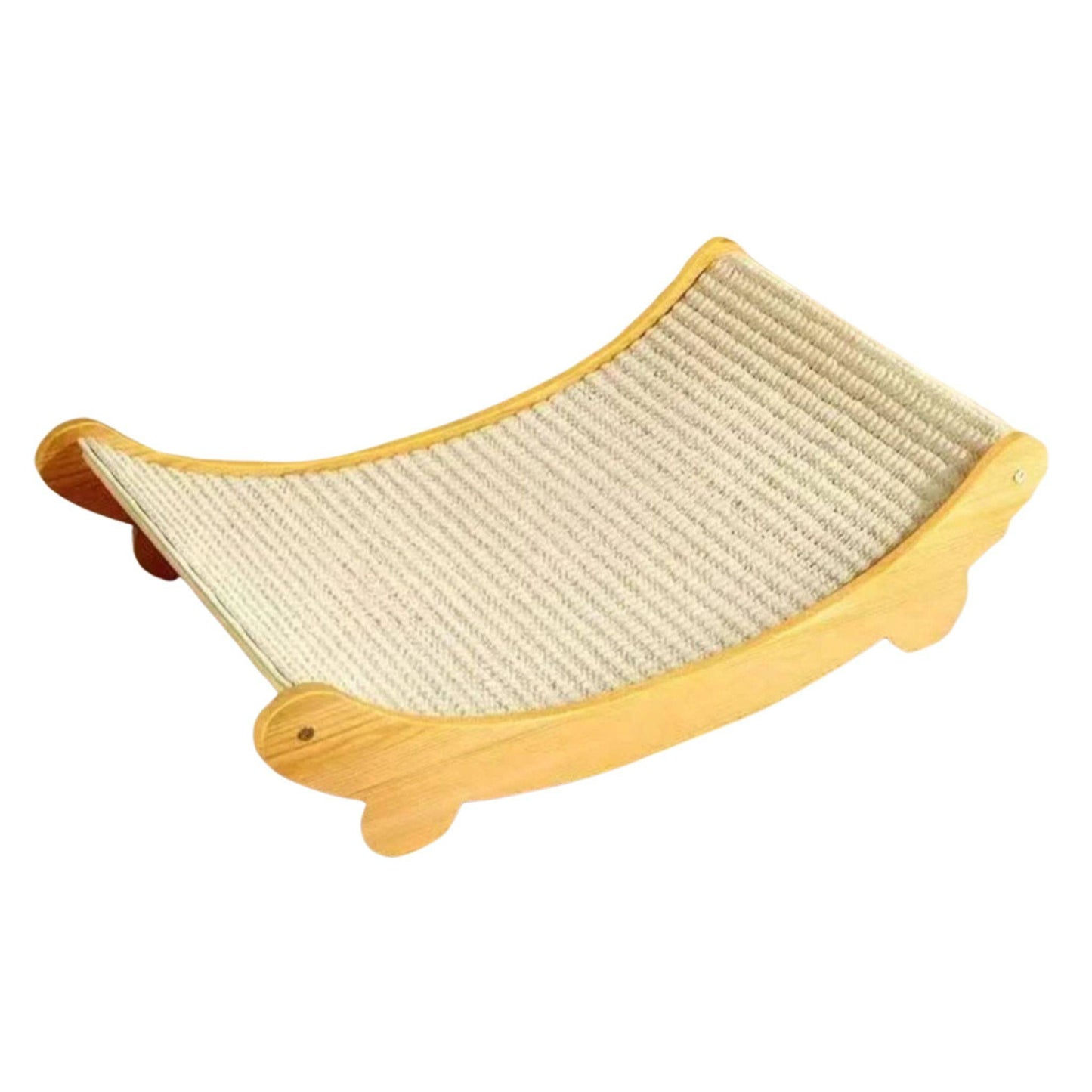 Cat Scratching Board Recliner Wooden Wear-resistant Scratch-resistant Post Kitten Scratchers TRENDYPET'S ZONE