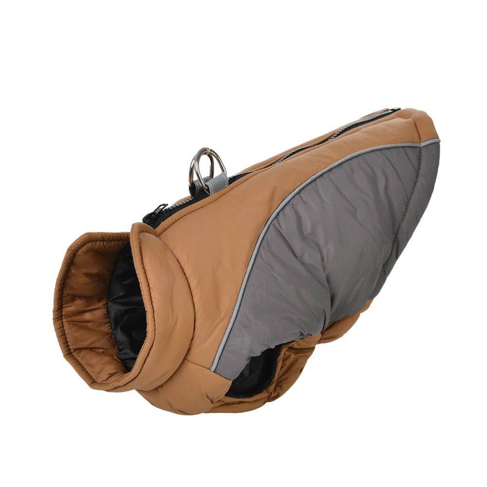 Coffee Reflective Winter Jacket Windproof Dog Coats & Vests TRENDYPET'S ZONE