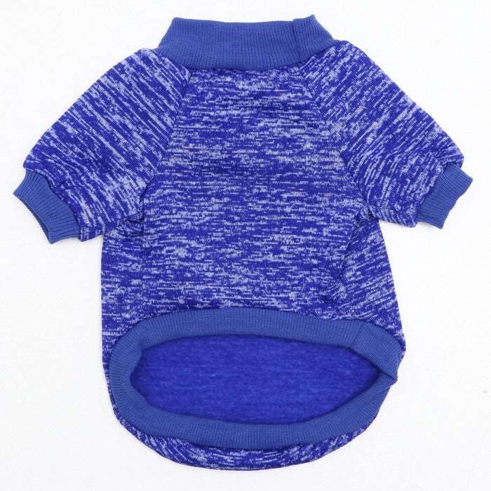 Dark Blue Warm Winter Dog Cloth Classic Pet Sweatshirt Vest TRENDYPET'S ZONE