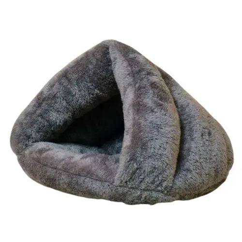 Dark Gray Pet Bed Super Soft Dog Washable plush Dog Kennel Deep Sleep cat litter mat House Sofa suits For Dog Chihuahua cats home Basket - Trendypet's Zone