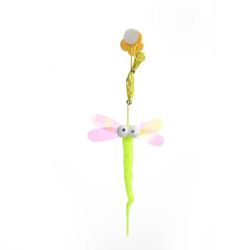 Dragonfly Simulation Cat Scratch Rope Interactive Retractable Hanging Toy TRENDYPET'S ZONE