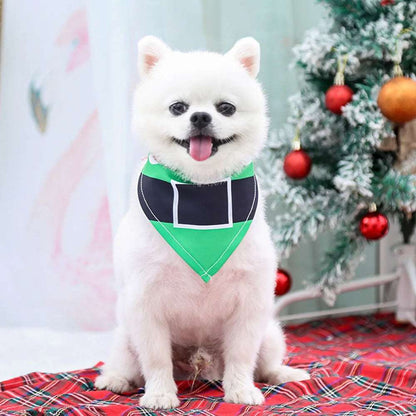 Festive Christmas Pet Bandana Dog Triangular Holiday Scarf TRENDYPET'S ZONE