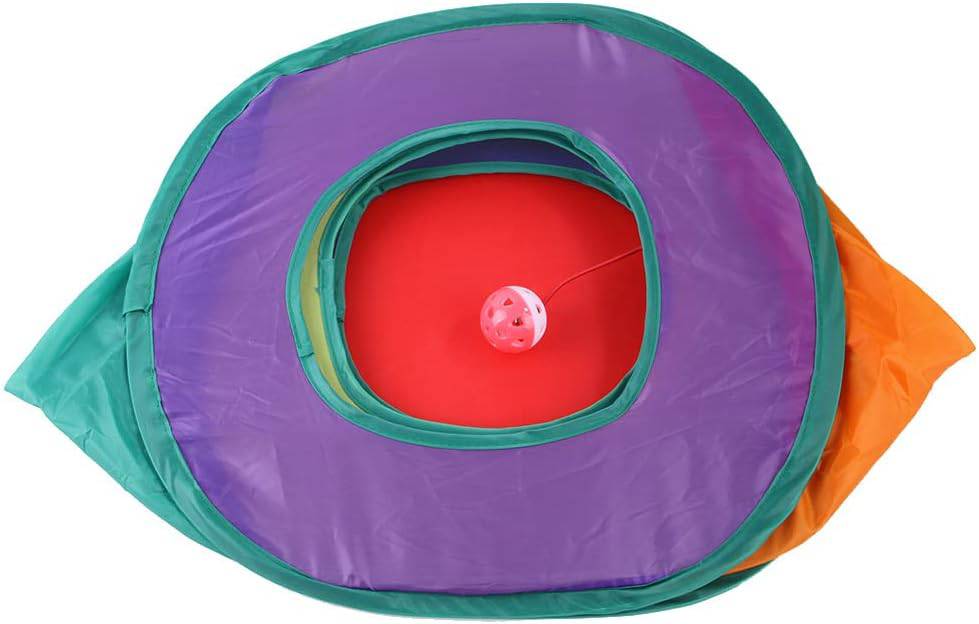 Foldable Cat Cube Tunnel Available for Pet Kitten Rolling Channel For Indoor Outdoor TRENDYPET'S ZONE