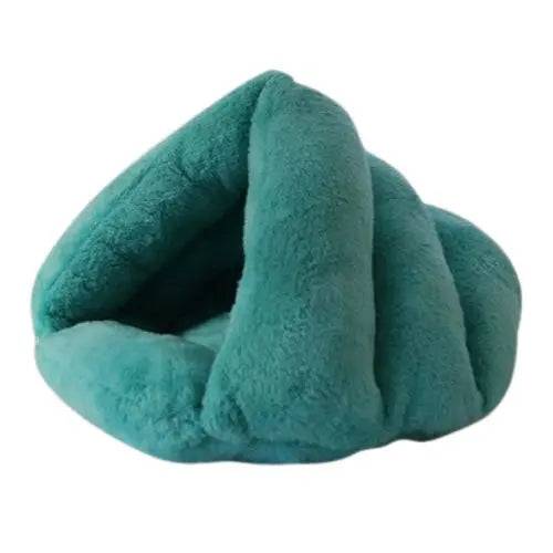 Grass Green Pet Bed Super Soft Dog Washable plush Dog Kennel Deep Sleep cat litter mat House Sofa suits For Dog Chihuahua cats home Basket TRENDYPET'S ZONE