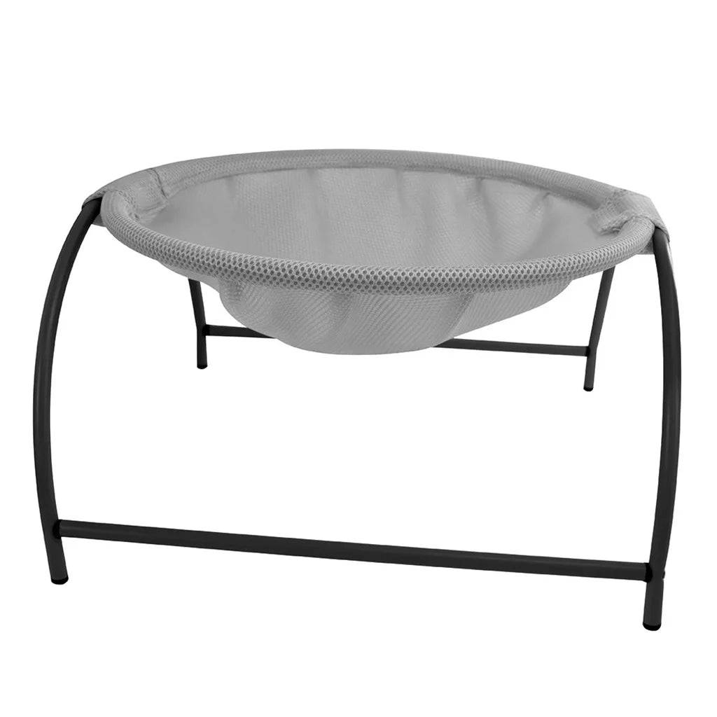 Gray Cat Bed Hammock Sleeping Supplies Pet Supplies Whole Wash Stable, Detachable & Breathable, Easy Assembly Indoors Outdoors TRENDYPET'S ZONE