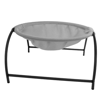 Gray Cat Bed Hammock Sleeping Supplies Pet Supplies Whole Wash Stable, Detachable & Breathable, Easy Assembly Indoors Outdoors TRENDYPET'S ZONE