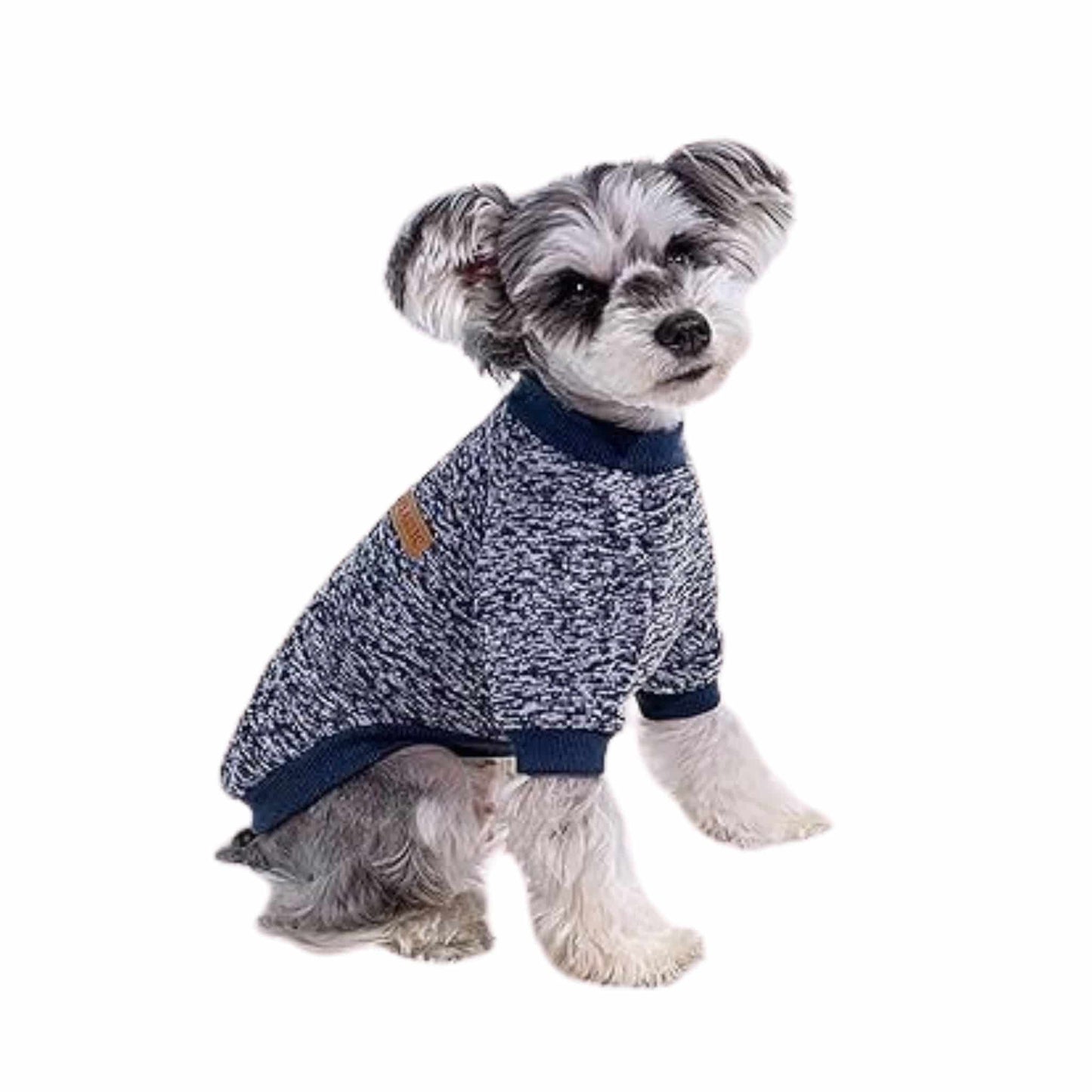 Gray Warm Winter Dog Clothes Classic Pet Sweatshirt Vest TRENDYPET'S ZONE