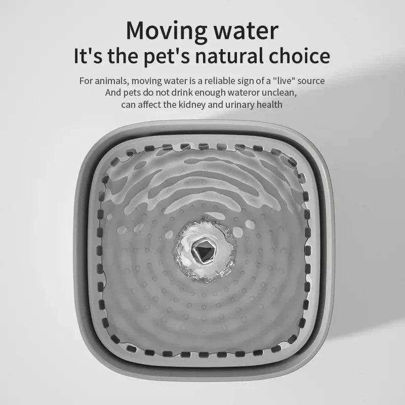 Green 3L Automatic Cat Water Fountain with LED Light Ultra Silent USB Kitten Electric Mute Water Feeder Pet Drinking Water Fountain - Trendypet's Zone