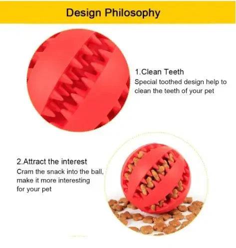 Green Ball Hemp Rope Toys Treat Interactive Rubber Leaking Balls for Small Dogs Chewing Bite Resistant Pet Tooth Cleaning - Trendypet's Zone