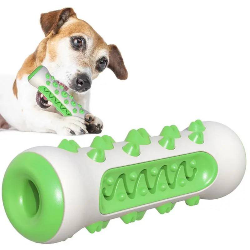 Green Dog Teeth Grinding Stick Gnawing Teeth Clean Bone Dog Tooth Brush Chewing Gum Pet Toy Dog Bite Resistant Molar Training Grinding TRENDYPET'S ZONE