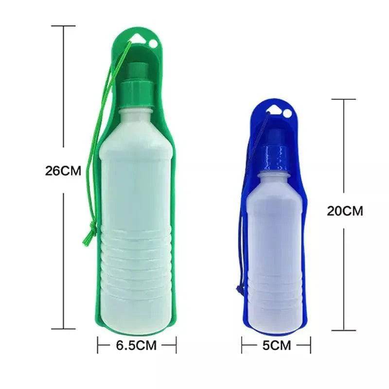 Green Portable Pet Travel Water Bowl Bottle Feeder Drinking Fountain TRENDYPET'S ZONE