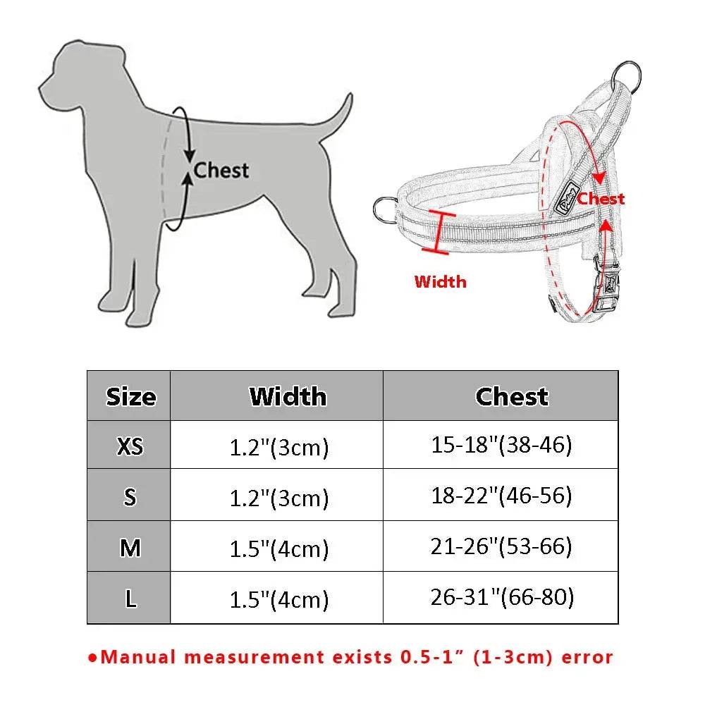 Green With Lines Warm Harness Vest Winter Soft Padded Pet Training Adjustable For Small Large Dog Puppy TRENDYPET'S ZONE