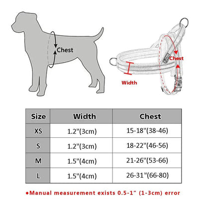 Green With Lines Warm Harness Vest Winter Soft Padded Pet Training Adjustable For Small Large Dog Puppy TRENDYPET'S ZONE