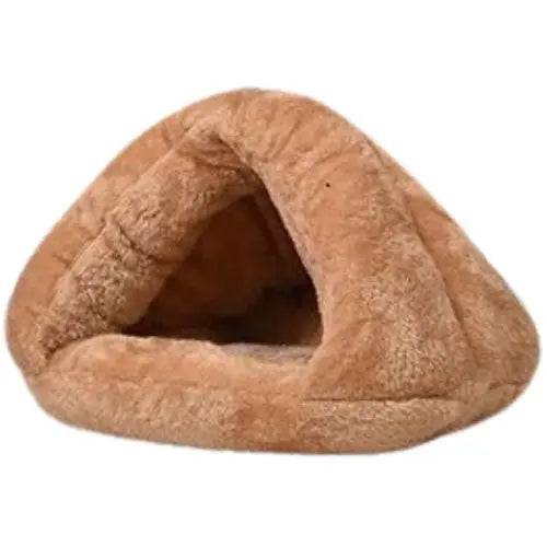 Khaki Pet Bed Super Soft Dog Washable plush Dog Kennel Deep Sleep cat litter mat House Sofa suits For Dog Chihuahua cats home Basket - Trendypet's Zone