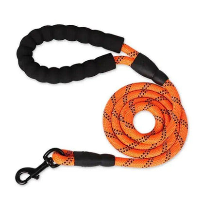 Orange 150/200/300cm Strong Pet Reflective Leash For Big Small Medium Large Dog Drag Pull Tow TRENDYPET'S ZONE