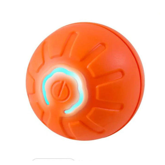 Orange Smart Dog Toy Ball Electronic Interactive Pet Moving Ball USB Automatic Bouncing for Puppy TRENDYPET'S ZONE