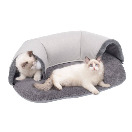 Pet Cat Tunnel Interactive Play Toy Kitten Bed Nest Dual Use Tunnels Indoor Toys House - Trendypet's Zone