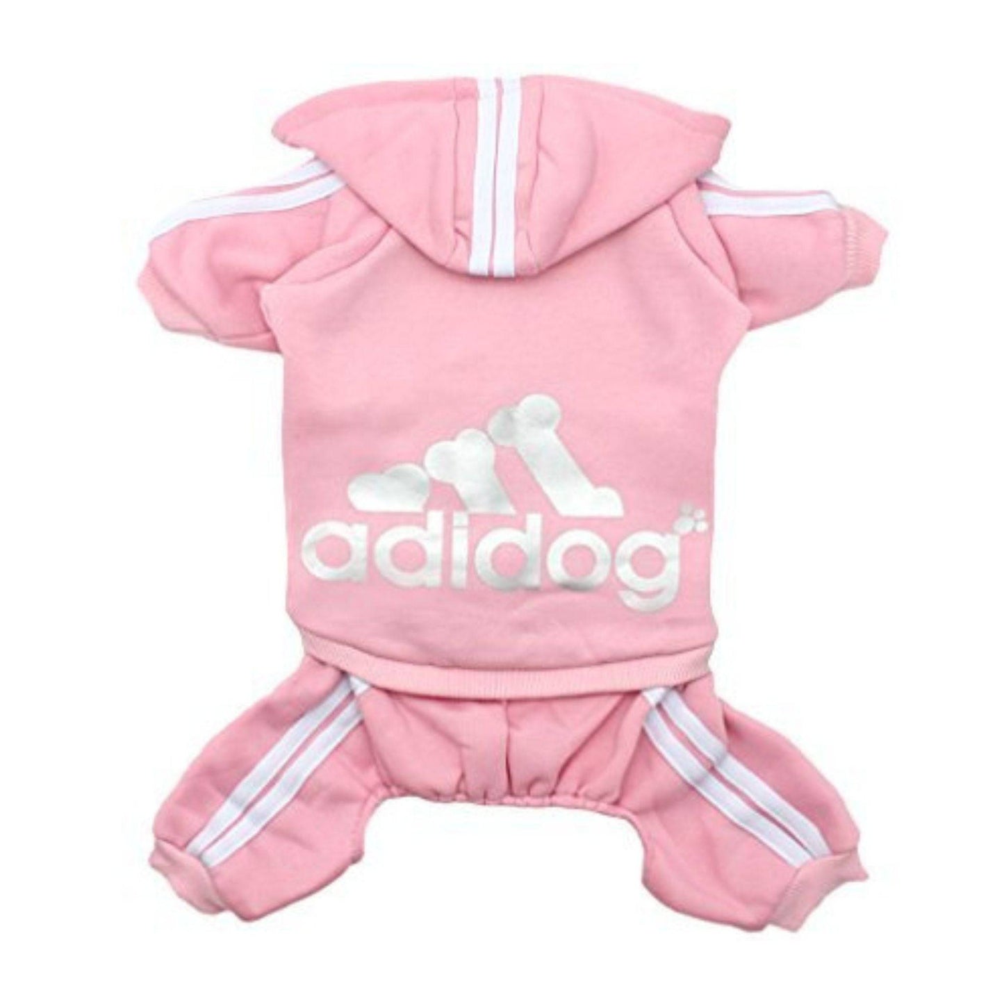 Pink Dog Hoodies Winter Pet Jumpsuit Pajamas Four Legged TRENDYPET'S ZONE